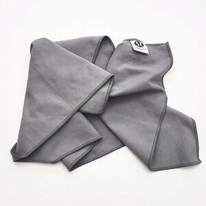 Lululemon Grey The  Small Towel Absorbant Microfiber Workout Yoga
